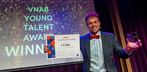 Davey Markerink Is De Winnaar Van De VNAB Young Talent Award 2025!